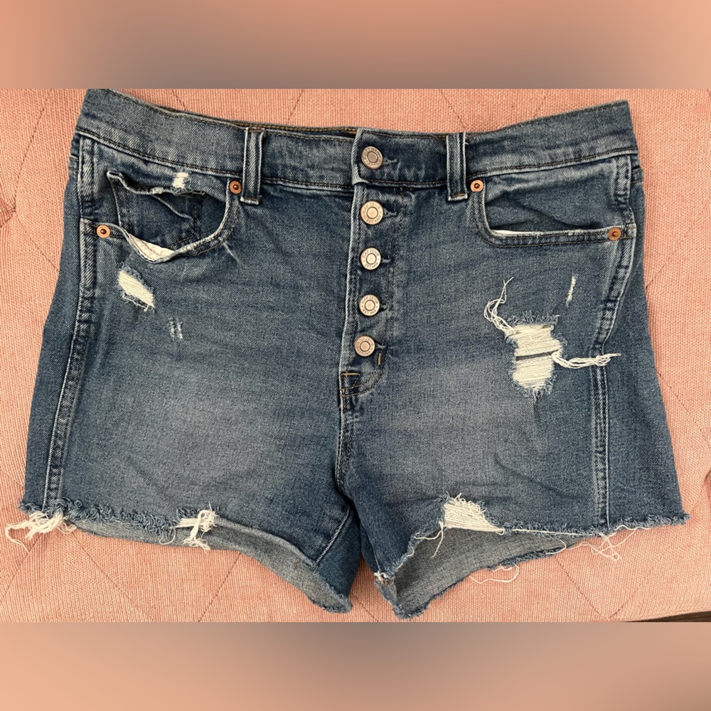 GAP Blue Distressed Jeans